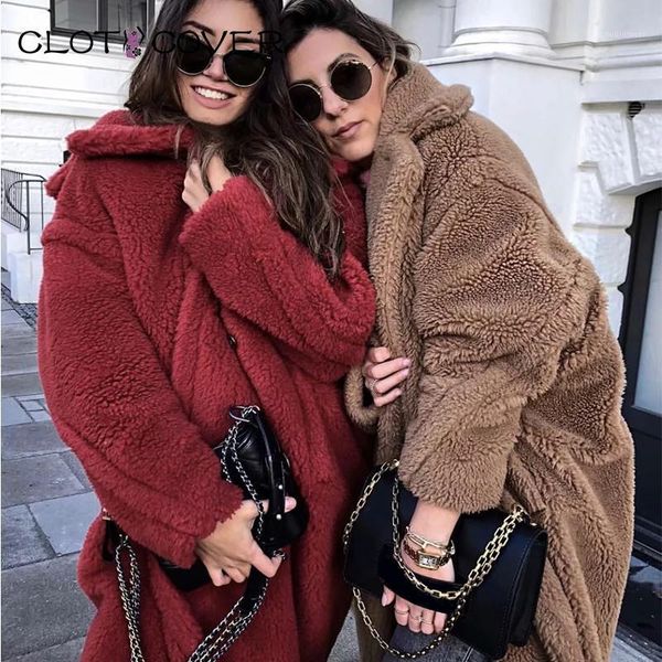 faux fur teddy coat women winter 2020 casual loose thick warm long jacket female elegant vintage solid oversized parkas clothes1, Black
faux fur teddy coat women winter 2020 casual loose thick warm long jacket female elegant vintage solid oversized parkas clothes1, Black