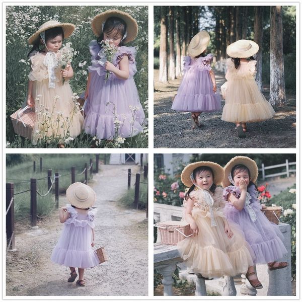 2021 summer new girls dress fluffy tulle flare sleeve kids princess dresses for girls children clothes e90001, Red;yellow
2021 summer new girls dress fluffy tulle flare sleeve kids princess dresses for girls children clothes e90001, Red;yellow