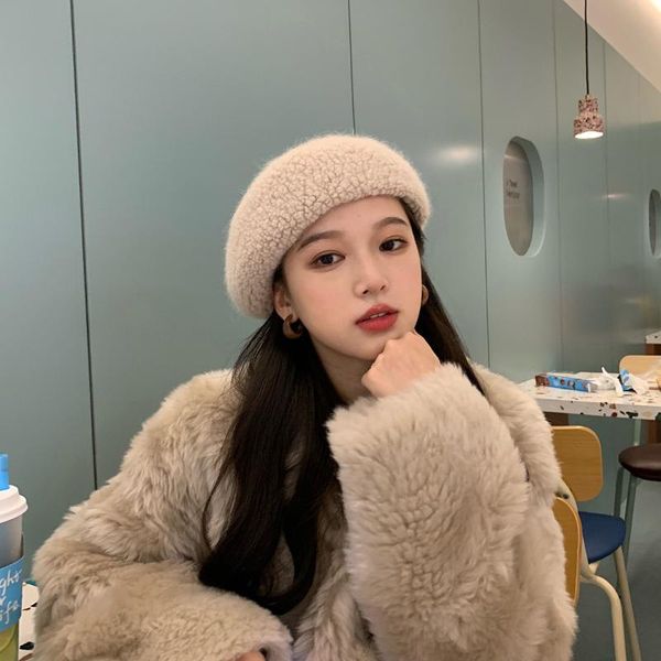 berets fashion wool beret hat women felt british style girls lady solid color winter hats female for, Blue;gray
berets fashion wool beret hat women felt british style girls lady solid color winter hats female for, Blue;gray