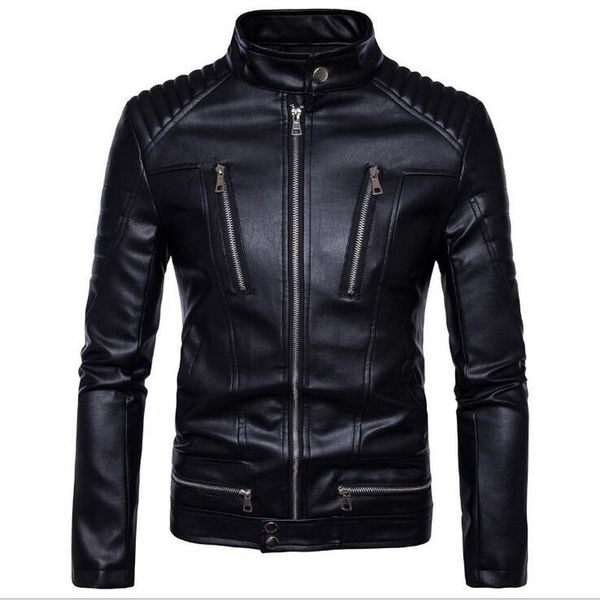 multi-zip leather jacket british motorcycle leather jacket classic design biker jackets bomber coats cuff zipper, Black
multi-zip leather jacket british motorcycle leather jacket classic design biker jackets bomber coats cuff zipper, Black
