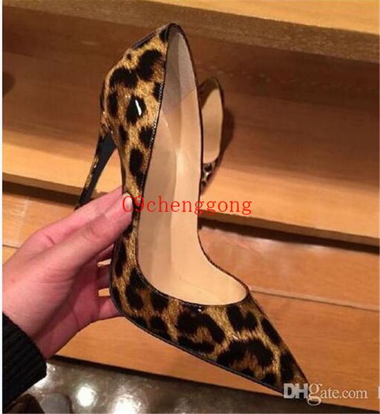 fashion women red bottom high heel shoes black leopard shallow mouth fine heel pointed toe shoes women wedding shoes+dust bag+box
fashion women red bottom high heel shoes black leopard shallow mouth fine heel pointed toe shoes women wedding shoes+dust bag+box