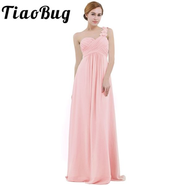 pink women chiffon bridesmaid dress high-waist floor length one-shoulder pleated lace wedding party bridesmaid dresses prom gown y200109, White;black
pink women chiffon bridesmaid dress high-waist floor length one-shoulder pleated lace wedding party bridesmaid dresses prom gown y200109, White;black