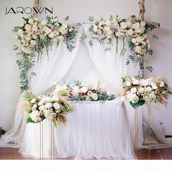 jarown wedding fake flower floral arch window triangular flower row wall l wedding stage background decorative flores
jarown wedding fake flower floral arch window triangular flower row wall l wedding stage background decorative flores