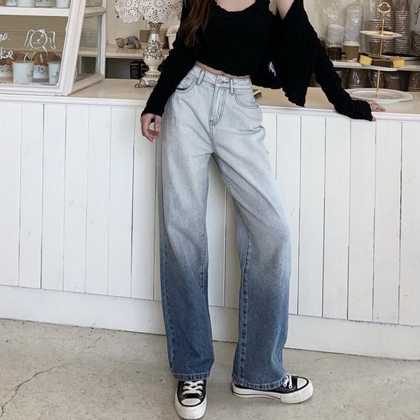 women's jeans zhisilao tie-dyed wide leg straight women plus size vintage high waist denim streetwear boyfriend mom 2021, Blue
women's jeans zhisilao tie-dyed wide leg straight women plus size vintage high waist denim streetwear boyfriend mom 2021, Blue