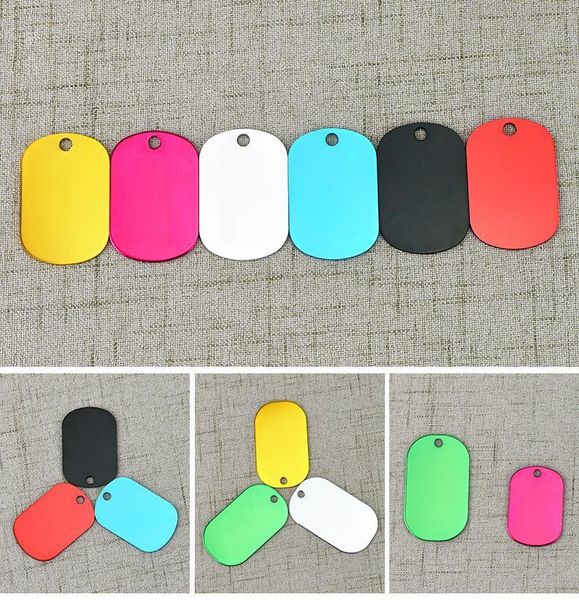 id tag metal blank military pet card aluminum alloy army dog tags no chain mixed colors po0z
id tag metal blank military pet card aluminum alloy army dog tags no chain mixed colors po0z