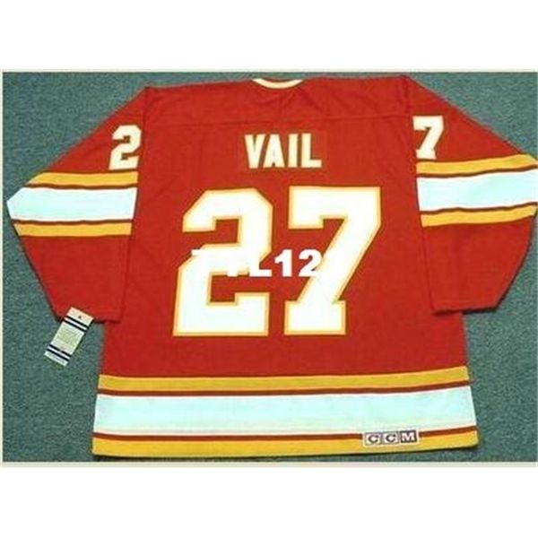 421s #27 eric vail atlanta flames 1977 ccm vintage retro away hockey jersey or custom any name or number retro jersey, Black
421s #27 eric vail atlanta flames 1977 ccm vintage retro away hockey jersey or custom any name or number retro jersey, Black