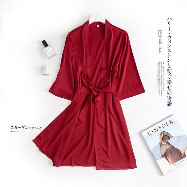 women's sleepwear wedding bridesmaid bride gown kimono solid robe nightgown robes size women silk satin -xl1, Black;red
women's sleepwear wedding bridesmaid bride gown kimono solid robe nightgown robes size women silk satin -xl1, Black;red