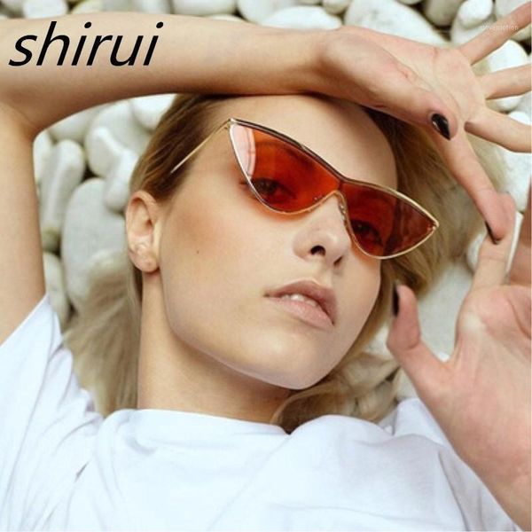 2020 cat eye vintage brand designer gold frame sunglasses for women metal siamese flat lens sun glasses female oculos1, White;black
2020 cat eye vintage brand designer gold frame sunglasses for women metal siamese flat lens sun glasses female oculos1, White;black