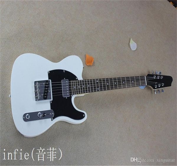 Electric Guitar, Jim Root Signature Telecaster Guitar, Locking Tunner, Mahogany Body, White guitar
Electric Guitar, Jim Root Signature Telecaster Guitar, Locking Tunner, Mahogany Body, White guitar