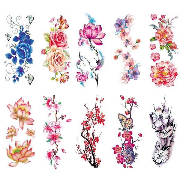 hair flower tattoo stick lotus flower peony water turn print pattern stick waterproof lasting
hair flower tattoo stick lotus flower peony water turn print pattern stick waterproof lasting