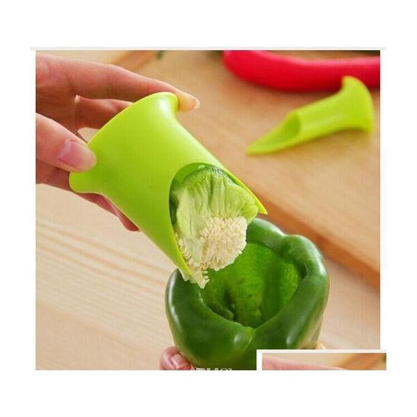 creative pepper corer slicer pepper seeded remover device tomato coring device fruit vegetable cutter random color 2pcs/set znamy
creative pepper corer slicer pepper seeded remover device tomato coring device fruit vegetable cutter random color 2pcs/set znamy