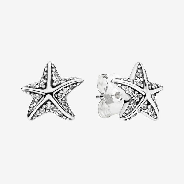 authentic 925 sterling silver sparkling starfish stud earring summer jewelry for women girls gift earrings with box, Golden;silver
authentic 925 sterling silver sparkling starfish stud earring summer jewelry for women girls gift earrings with box, Golden;silver