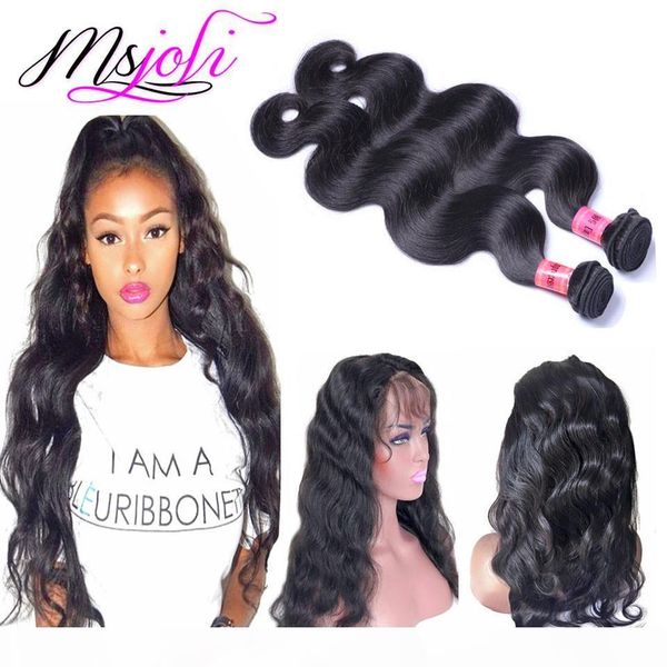 9a mongolian virgin human hair body wave natural color 360 lace frontal with two bundles queen unprocessed hair by msjoli, Black;brown
9a mongolian virgin human hair body wave natural color 360 lace frontal with two bundles queen unprocessed hair by msjoli, Black;brown