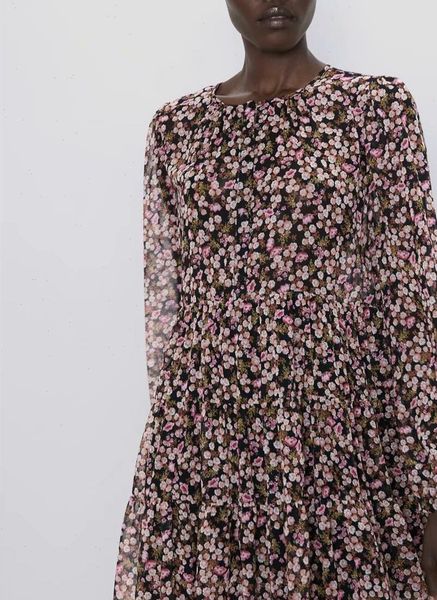 spring 2021 women elegant long sleeve floral print casual shirtdress female o neck leisure mini vestidos chic ruffles dresses, Black;gray
spring 2021 women elegant long sleeve floral print casual shirtdress female o neck leisure mini vestidos chic ruffles dresses, Black;gray