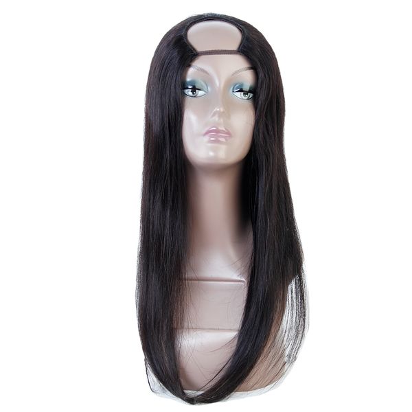 человеческие волосы u часть парики сырые индийские волосы натуральный цвет оценка 10а прямые человеческие парик волос можно окрашено можно о, Black;brown 
человеческие волосы u часть парики сырые индийские волосы натуральный цвет оценка 10а прямые человеческие парик волос можно окрашено можно о, Black;brown