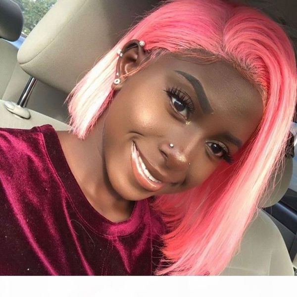 full lace human hair wig pink color virgin peruvian short bob pink lace front wigs human hair pre plucked hairline part, Black;brown
full lace human hair wig pink color virgin peruvian short bob pink lace front wigs human hair pre plucked hairline part, Black;brown