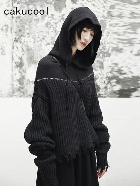 cakucool new autumn sweaters women hooded ripped black jumper loose gothic punk thicken sweater knit pull femme plus size1, White;black
cakucool new autumn sweaters women hooded ripped black jumper loose gothic punk thicken sweater knit pull femme plus size1, White;black