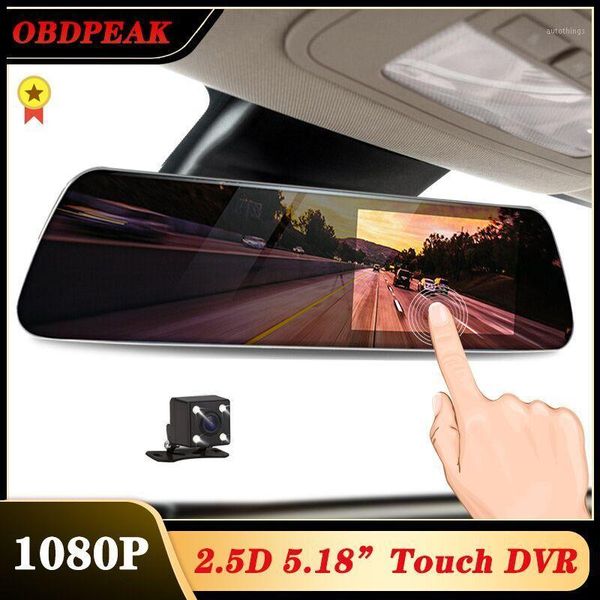 latest 5.18" car dvr camera dual full hd 1080p rearview mirror touch screen g-sensor night vision dash cam video registrar dvr1
latest 5.18" car dvr camera dual full hd 1080p rearview mirror touch screen g-sensor night vision dash cam video registrar dvr1