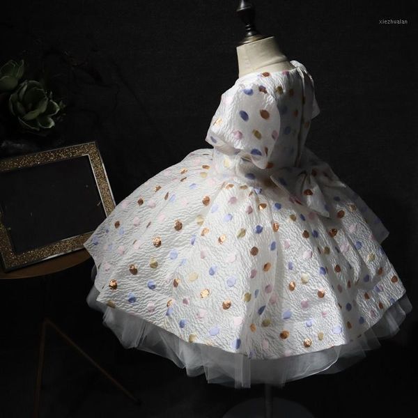 girl's dresses arrival baby infant girls first birthday dress knee length kids clothes children party gown1, Red;yellow
girl's dresses arrival baby infant girls first birthday dress knee length kids clothes children party gown1, Red;yellow