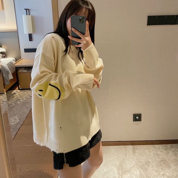 1218 2022 runway spring summer brand same style sweater long sleeve crew neck white fashion womens clothes womens xue, White;black
1218 2022 runway spring summer brand same style sweater long sleeve crew neck white fashion womens clothes womens xue, White;black