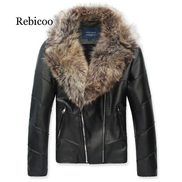 2020 new leather jacket men's brand fashion winter leather clothing fur collar plush liner thick men's jacket / m-xxl, Black
2020 new leather jacket men's brand fashion winter leather clothing fur collar plush liner thick men's jacket / m-xxl, Black