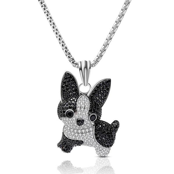 pendant necklaces hip hop micro paved white black cubic zirconia bling out pet dog pendants necklace for men rapper jewelry gold color, Silver
pendant necklaces hip hop micro paved white black cubic zirconia bling out pet dog pendants necklace for men rapper jewelry gold color, Silver