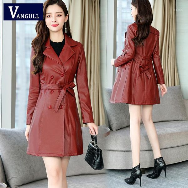 women's leather & faux vangull plus size 4xl women sheepskin pu jacket belt gothic black trench wash autumn winter double breasted coat
women's leather & faux vangull plus size 4xl women sheepskin pu jacket belt gothic black trench wash autumn winter double breasted coat