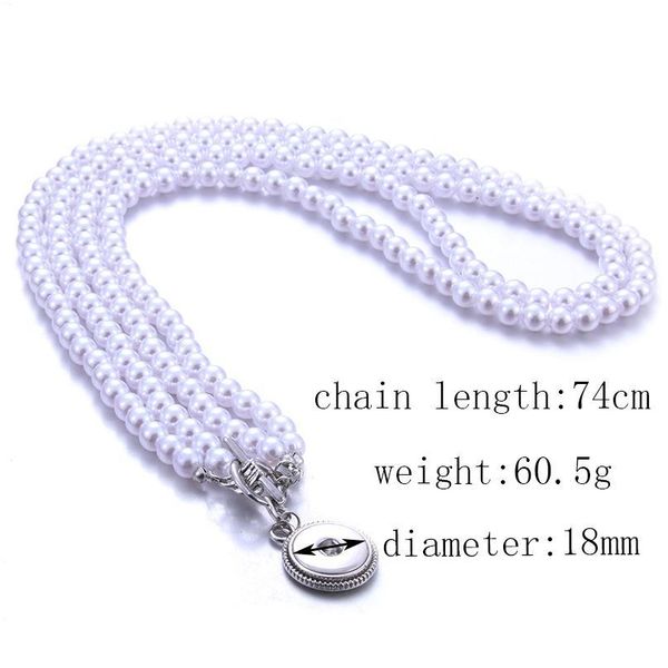 new imitation pearls snap button necklace full crystal 18mm snap pendant necklaces for women girls bohemia snap bbyuek, Silver
new imitation pearls snap button necklace full crystal 18mm snap pendant necklaces for women girls bohemia snap bbyuek, Silver