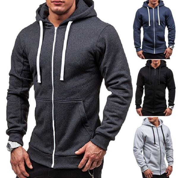 men's slim fit hoodie long sleeve hip hop pullover cotton autumn winter muscle tee warm sports outwear sweatshirt zipper coat, Black
men's slim fit hoodie long sleeve hip hop pullover cotton autumn winter muscle tee warm sports outwear sweatshirt zipper coat, Black