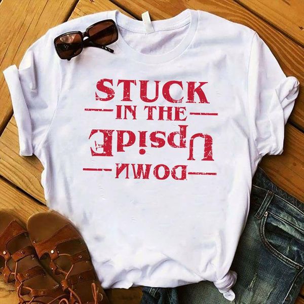 women lady t shirt stranger things stuck in the upside mood printed tshirt ladies tee shirt women female graphic t shirt, White
women lady t shirt stranger things stuck in the upside mood printed tshirt ladies tee shirt women female graphic t shirt, White