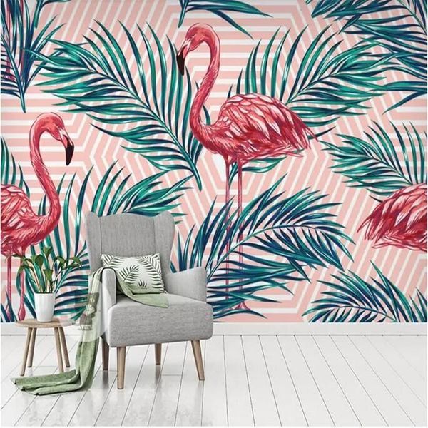 wallpapers flamingo leaves tropical rainforest background wall factory wholesale wallpaper mural custom po
wallpapers flamingo leaves tropical rainforest background wall factory wholesale wallpaper mural custom po