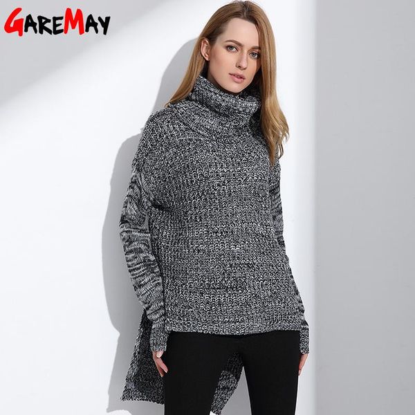 women's sweaters womens turtleneck sweater winter warm knitwear oversized for women fashion long clothing ladies jumpers garemay, White;black
women's sweaters womens turtleneck sweater winter warm knitwear oversized for women fashion long clothing ladies jumpers garemay, White;black