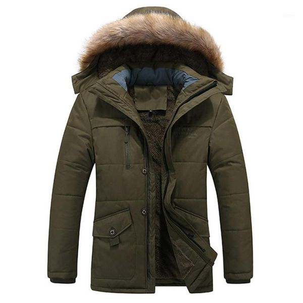 2019 thick jacket men winter medium length zipper thickened hat removable cotton outwear coat man winter parkas1, Black
2019 thick jacket men winter medium length zipper thickened hat removable cotton outwear coat man winter parkas1, Black