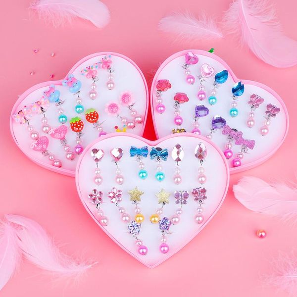 stud mini handmade flower plastic earring sets fruit set for child with heart box earrings jewelry gift, Golden;silver
stud mini handmade flower plastic earring sets fruit set for child with heart box earrings jewelry gift, Golden;silver