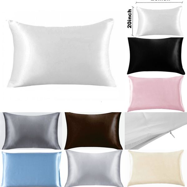 20*26inch satin pillowcase home multicolor ice silk case zipper double face envelope bedding pillow cover min 3pcs 2 n7blh
20*26inch satin pillowcase home multicolor ice silk case zipper double face envelope bedding pillow cover min 3pcs 2 n7blh