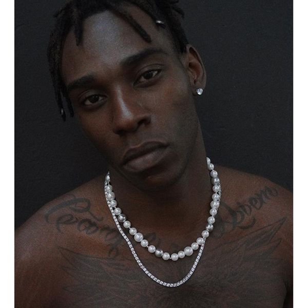 hangzhi 2020 new hip hop punk pearl retro stitching street clavicle chain necklace for men women girl party jewelry, Silver
hangzhi 2020 new hip hop punk pearl retro stitching street clavicle chain necklace for men women girl party jewelry, Silver