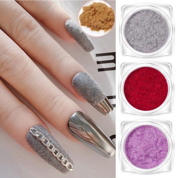 10 colors velvet powder nail glitter polish nail art plush powder pigment flocking pigment candy color nails diy decoration, Silver;gold
10 colors velvet powder nail glitter polish nail art plush powder pigment flocking pigment candy color nails diy decoration, Silver;gold