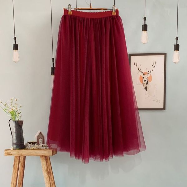 82cm length wedding skirt tulle overskirt pleated fashion handmade woman tutu female long skirt lolita saia longa evening, Black;red
82cm length wedding skirt tulle overskirt pleated fashion handmade woman tutu female long skirt lolita saia longa evening, Black;red