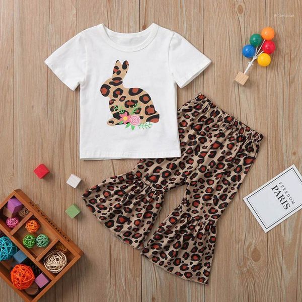 2pcs toddler baby summer clothes set kids girls tracksuit clothes t-shirt leopard print ruffles pant outfits1, White
2pcs toddler baby summer clothes set kids girls tracksuit clothes t-shirt leopard print ruffles pant outfits1, White