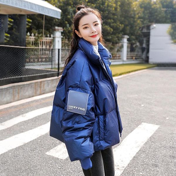 2020 winter jacket women new shiny loose short women's bread coat warm women parka jacket fashion wild women's clothing1, Black
2020 winter jacket women new shiny loose short women's bread coat warm women parka jacket fashion wild women's clothing1, Black