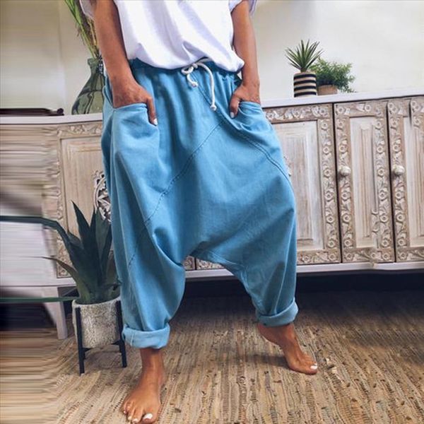 women baggy harem pants solid color hippie joggers cross pants loose trousers aladdin lantern wide leg pants plus size t1g, Black;white
women baggy harem pants solid color hippie joggers cross pants loose trousers aladdin lantern wide leg pants plus size t1g, Black;white