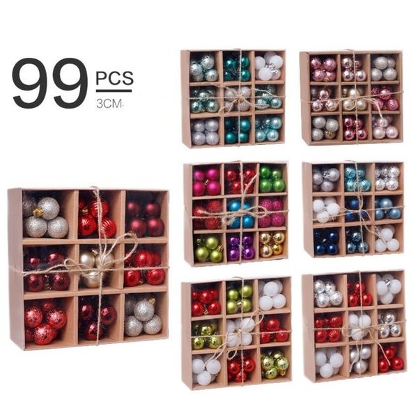 tree decor xmas party hanging ball ornament for home christmas decorations gift 99pcs/lot dhb1699
tree decor xmas party hanging ball ornament for home christmas decorations gift 99pcs/lot dhb1699