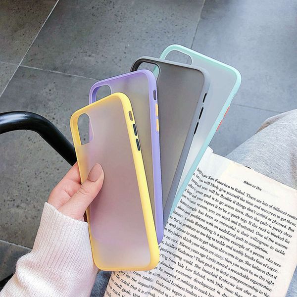 korean 11 style mobile phone case simple transparent frosted solid color contrast frame i suitable for 11pro ultra thin xr lovers xs max
korean 11 style mobile phone case simple transparent frosted solid color contrast frame i suitable for 11pro ultra thin xr lovers xs max
