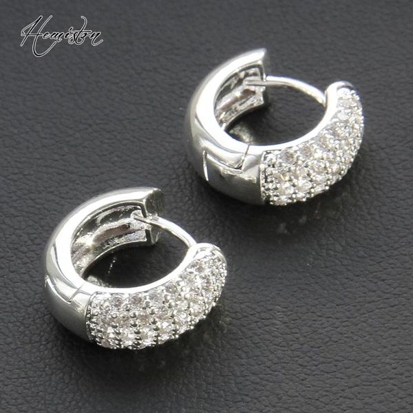 hoop & huggie creole with paved zirconia earrings, european bijoux jewelry gift for women e053, Golden;silver
hoop & huggie creole with paved zirconia earrings, european bijoux jewelry gift for women e053, Golden;silver