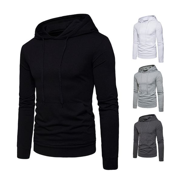 t-shirt men's new fashion men's hooded long-sleeved solid color t-shirt sports pullover pocket hoodie, Black
t-shirt men's new fashion men's hooded long-sleeved solid color t-shirt sports pullover pocket hoodie, Black