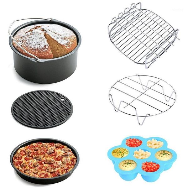 air fryers 6pcs fryer accessories for gowise and cozyna, fit all 3.7qt - 5.3qt with 7 inch diameter1
air fryers 6pcs fryer accessories for gowise and cozyna, fit all 3.7qt - 5.3qt with 7 inch diameter1