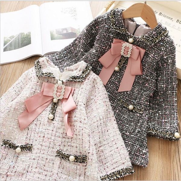 brand girls dress autumn winter kids plaid dress bow pearl pocket girls princess dress high-grade clothes toddler y200102, Red;yellow
brand girls dress autumn winter kids plaid dress bow pearl pocket girls princess dress high-grade clothes toddler y200102, Red;yellow