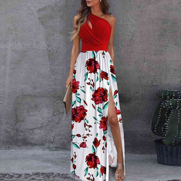 ladies hollow out sleeveless party dress women elegant off shoulder split long dress fashion printing femme vestidos, Black;gray
ladies hollow out sleeveless party dress women elegant off shoulder split long dress fashion printing femme vestidos, Black;gray