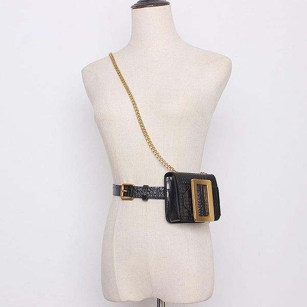 ladies mini belt bags for women fanny packs waist pack phone pocket crocodile leather pu wild gold chain crossbody purse bags
ladies mini belt bags for women fanny packs waist pack phone pocket crocodile leather pu wild gold chain crossbody purse bags