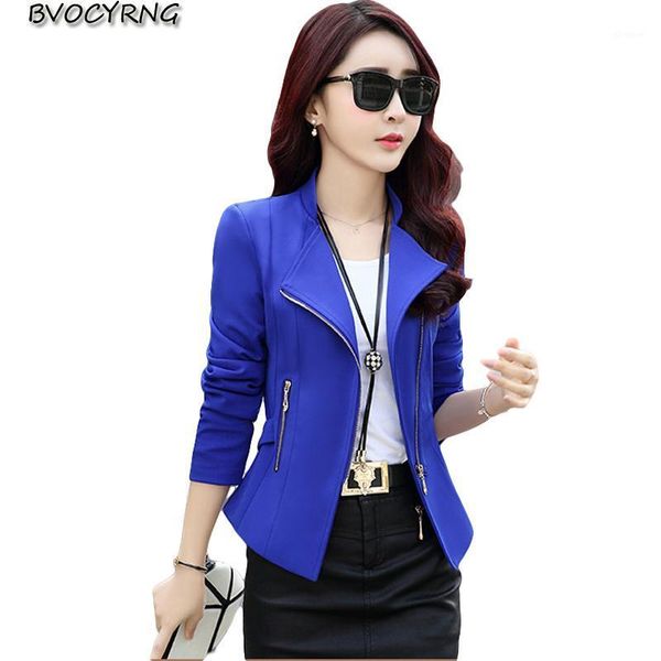 2020 new short jacket women slim outerwear female spring autumn big yards jacket long sleeve elegant coats k00461, Black;brown
2020 new short jacket women slim outerwear female spring autumn big yards jacket long sleeve elegant coats k00461, Black;brown